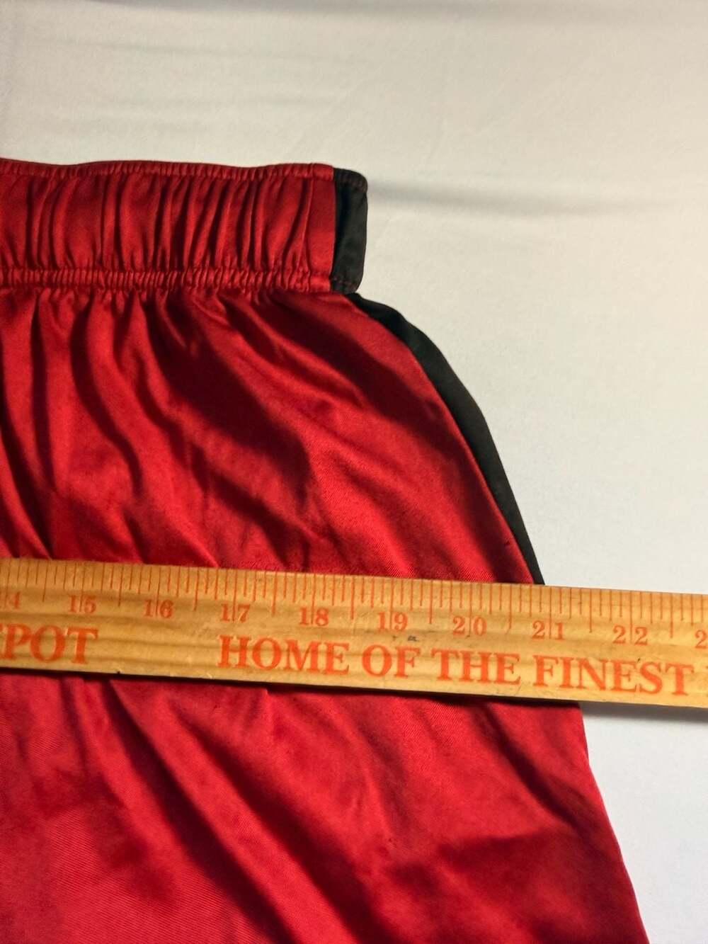 Fanatics Men's Red, Black Chicago Bulls Big and Tall Performance Shorts - - Picture 7 of 8